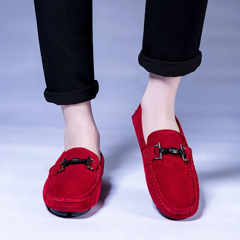 Dunnu Loafers Men Blue-7