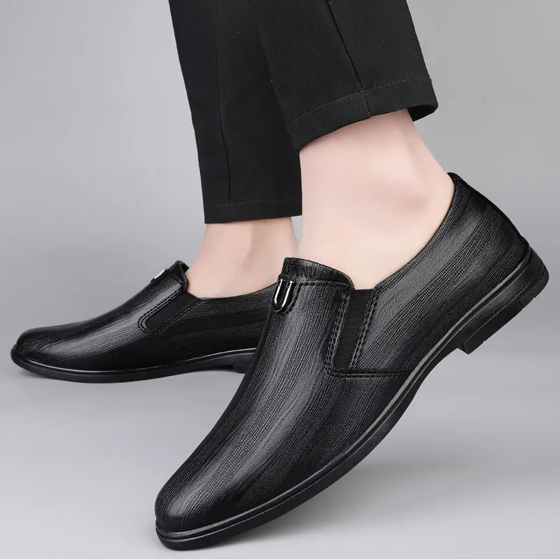 Dunnu Cushioning, Abrasion Resistant, Waterproof, And Breathable Height Increasing Low Top Casual Shoes Unisex Black-3