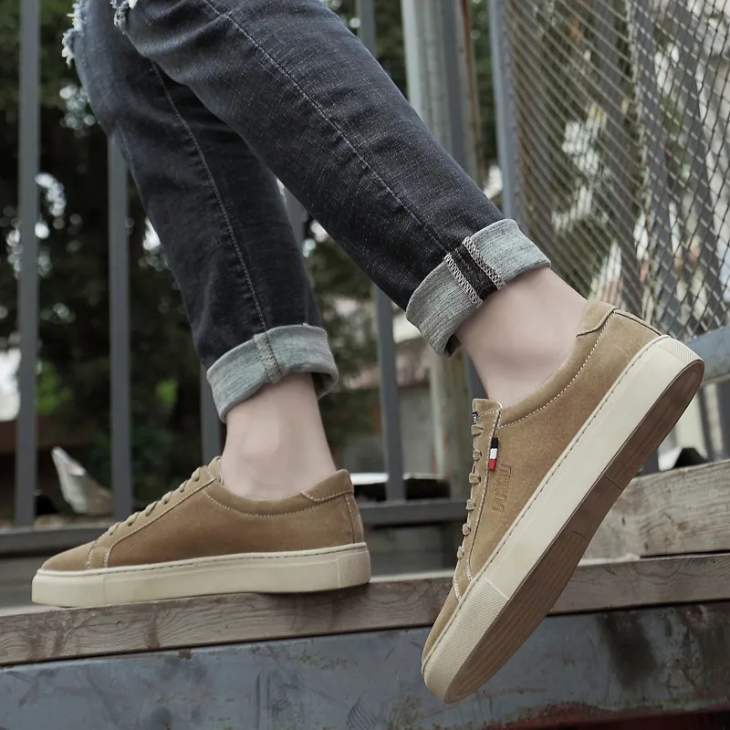 Dunnu Waterproof, Abrasion Resistant Cushioning Low Top Skateboard Shoes Unisex-8