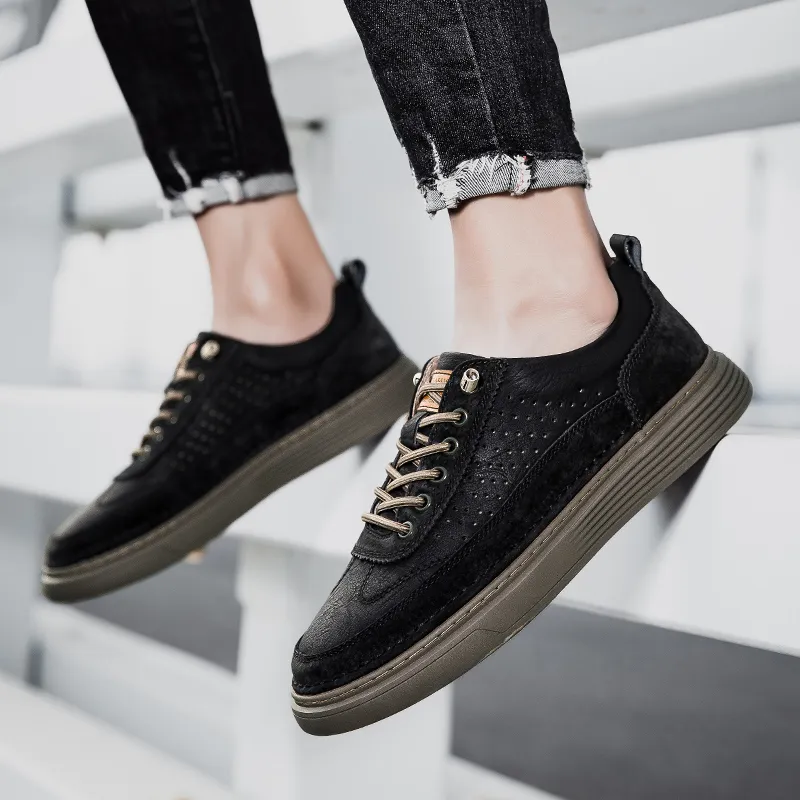 Dunnu Low Top Skateboard Shoes Men's-2