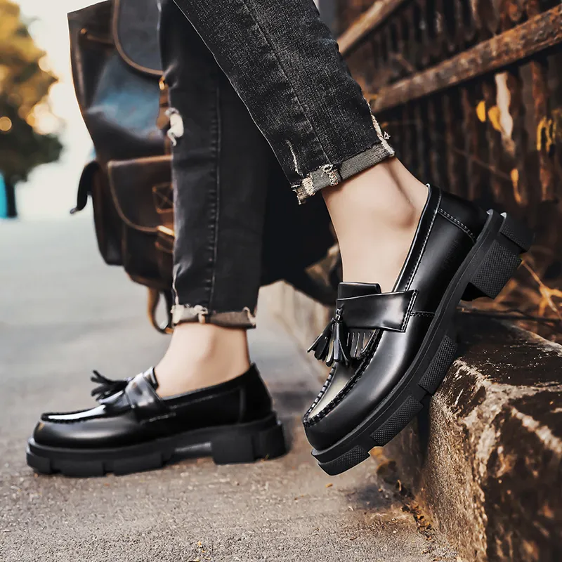Dunnu Loafers Men Black-6