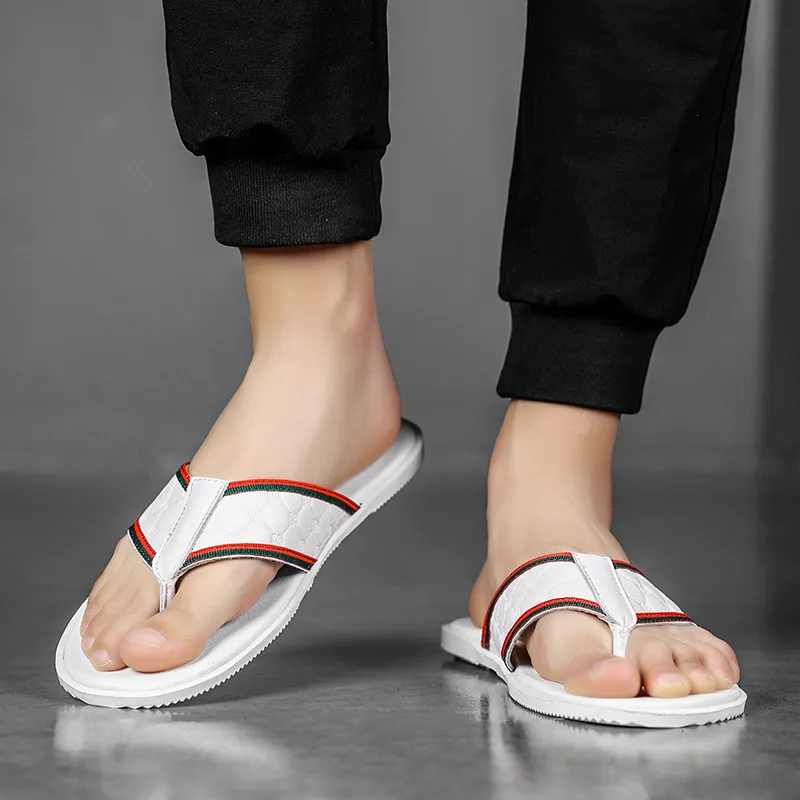 Dunnu Rubber Sole Abrasion Resistant Flip Flops Men's-6