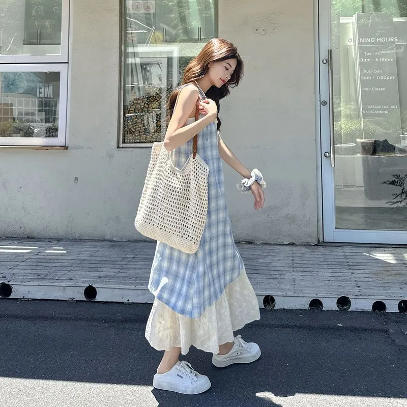 POPO.INFO Slip Dresses Women's-3