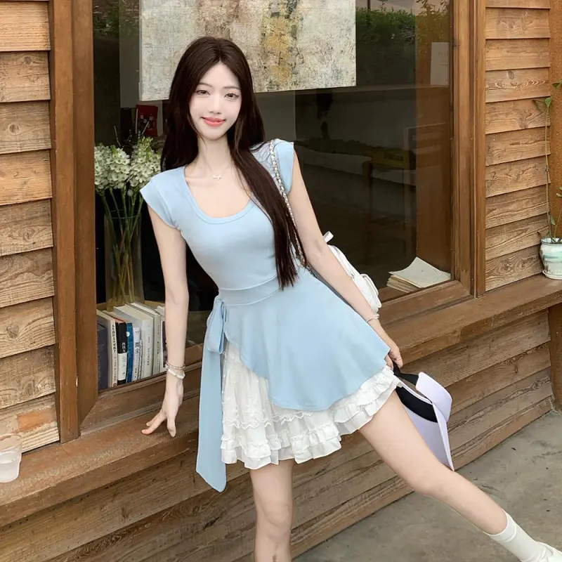 POPO.INFO Two Piece Skirt Sets Women's-3
