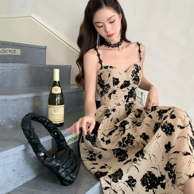 POPO.INFO Slip Dresses Women's Multicolor-2