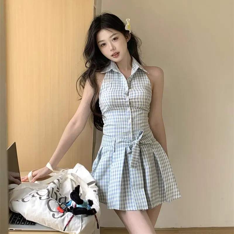 POPO.INFO Sleeveless Dress Women's-2