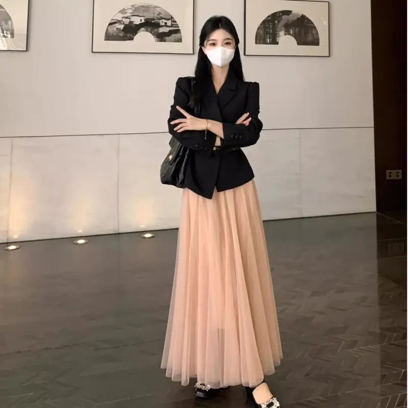 POPO.INFO Two Piece Skirt Sets Women's-3