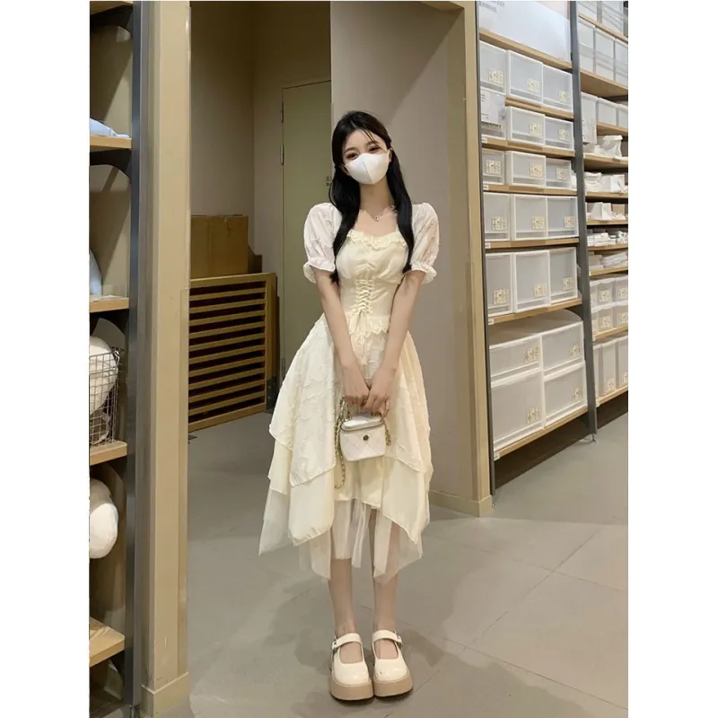 POPO.INFO Short Sleeved Dress Women's-6