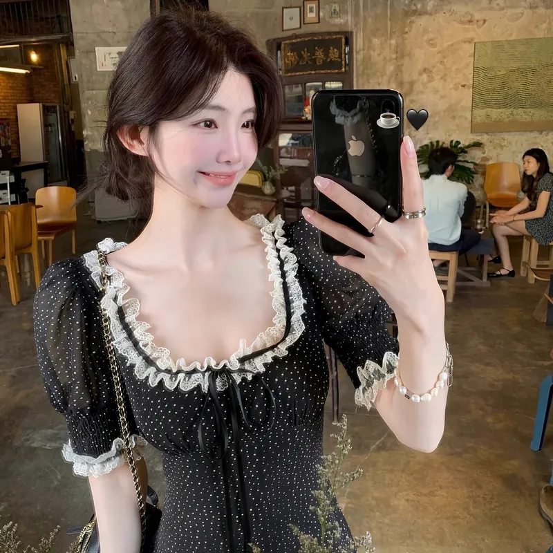 POPO.INFO Short Sleeved Dress Women's-6