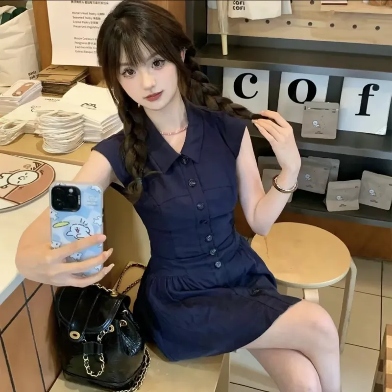 POPO.INFO Sleeveless Dress Women's-2