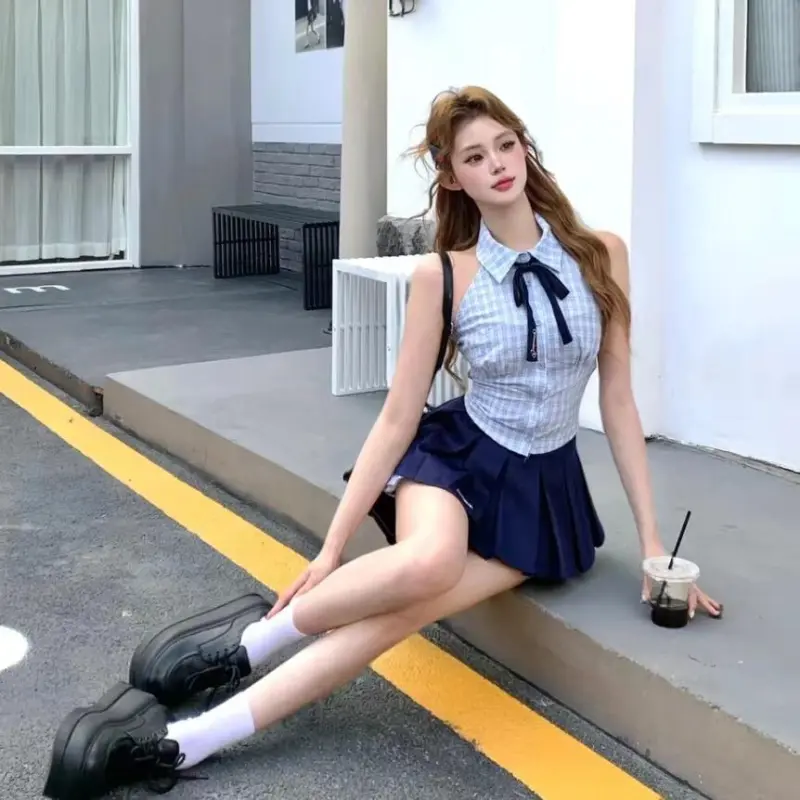 POPO.INFO Two Piece Skirt Sets Women's-2