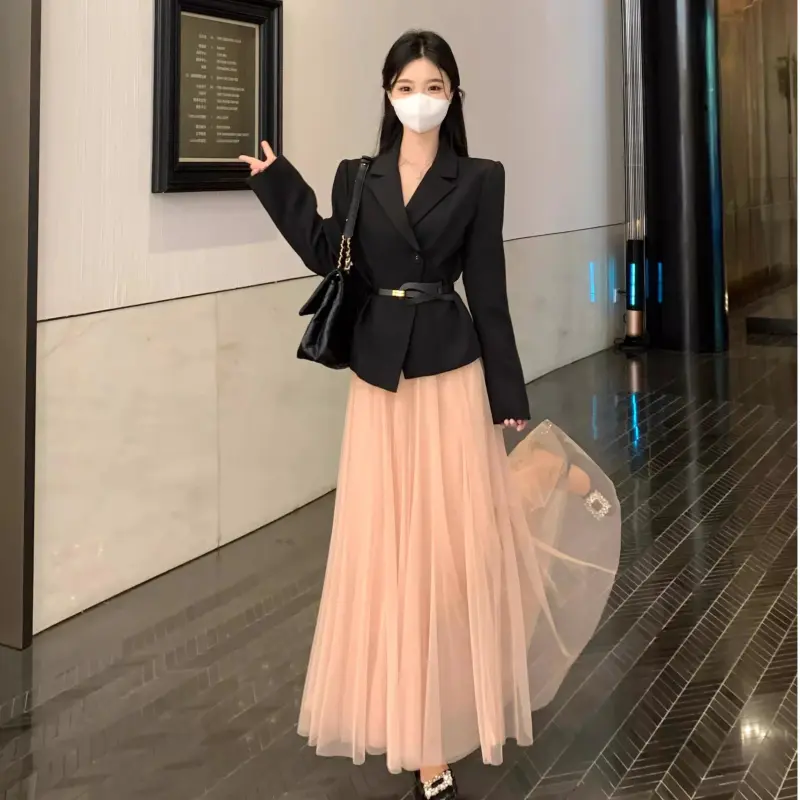POPO.INFO Two Piece Skirt Sets Women's-2