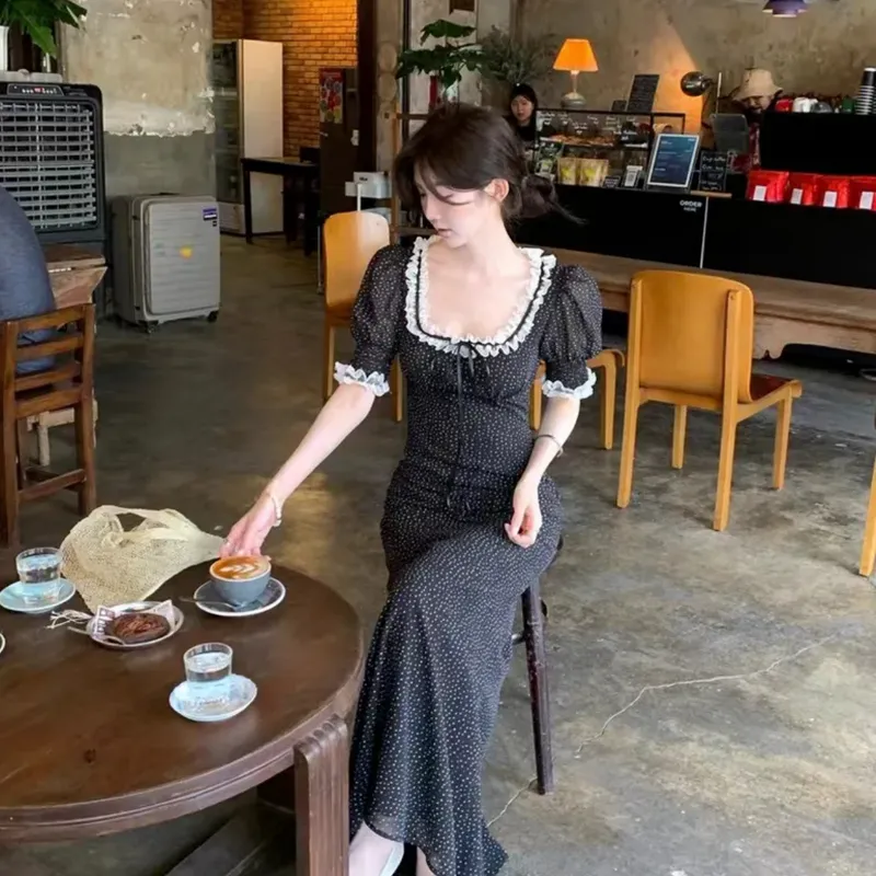 POPO.INFO Short Sleeved Dress Women's-9