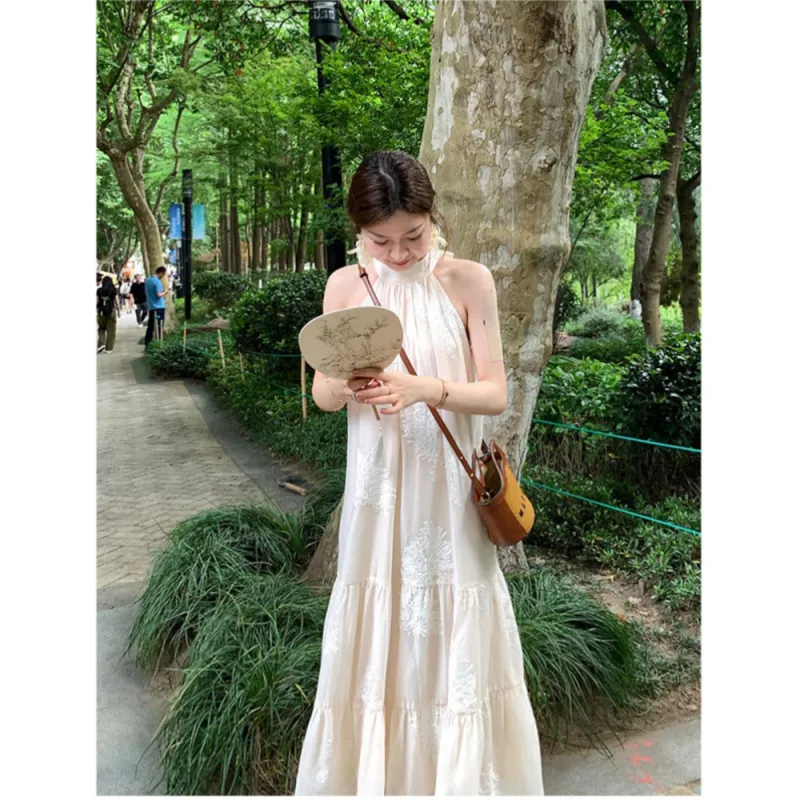 POPO.INFO Sleeveless Dress Women's-3
