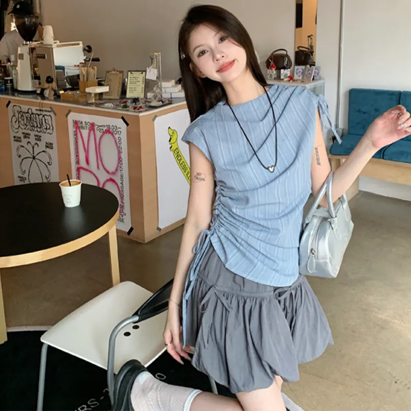 POPO.INFO Two Piece Skirt Sets Women's-3