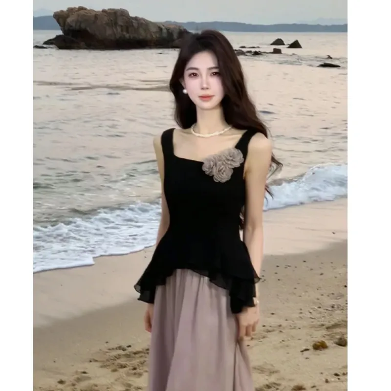 POPO.INFO Two Piece Skirt Sets Women's-2