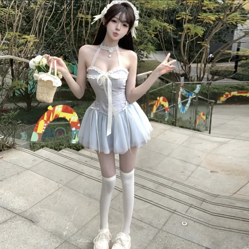 POPO.INFO Sleeveless Dress Women's-3