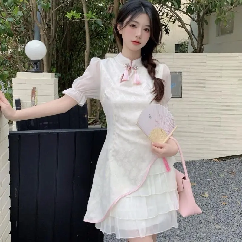 POPO.INFO Short Sleeved Dress Women's-4