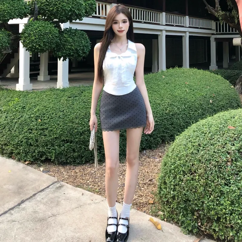 POPO.INFO Two Piece Skirt Sets Women's-3
