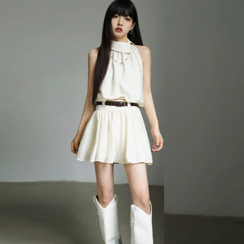 POPO.INFO Two Piece Skirt Sets Women's-4