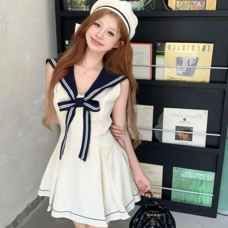 POPO.INFO Sleeveless Dress Women's-4