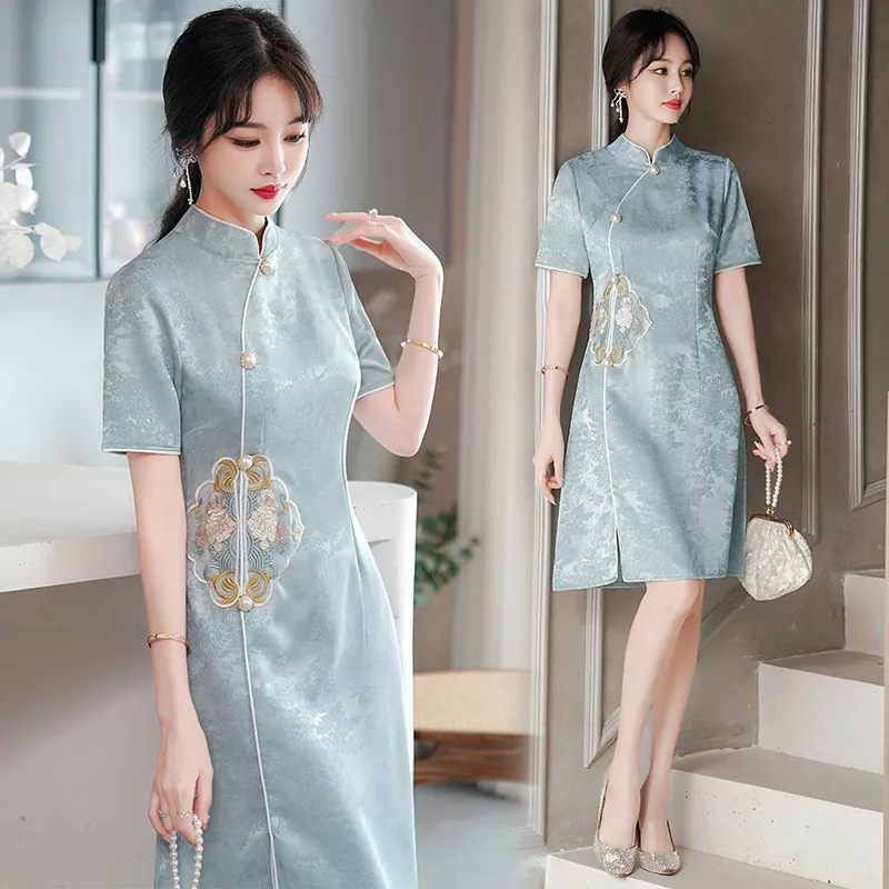 POPO.INFO Short Sleeved Dress Women's-4