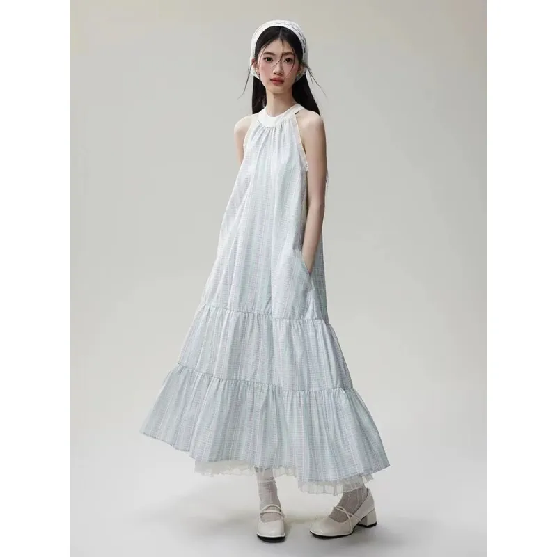 POPO.INFO Sleeveless Dress Women's-2