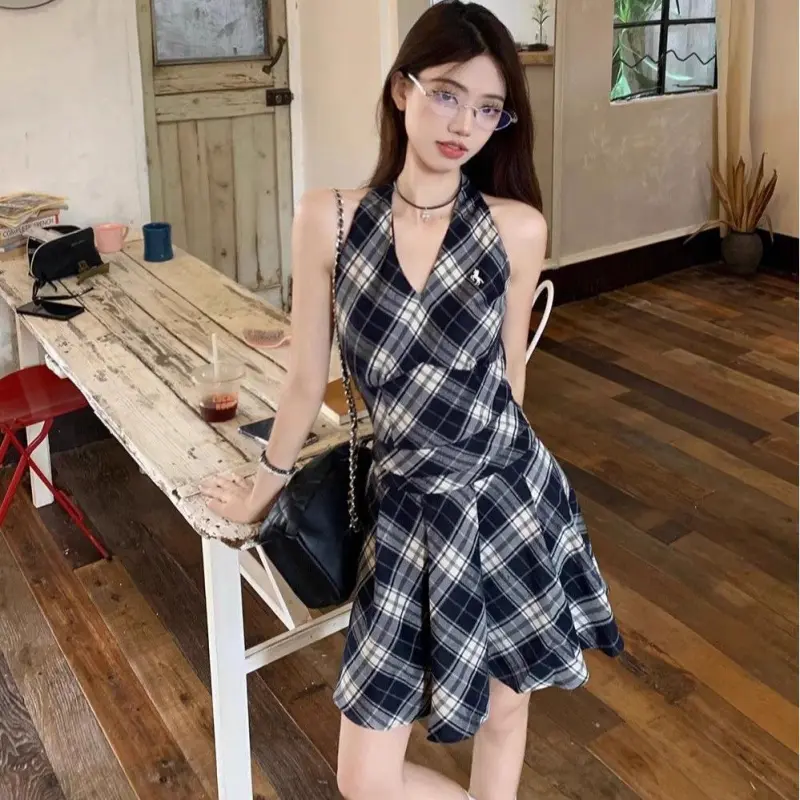 POPO.INFO Sleeveless Dress Women's-4