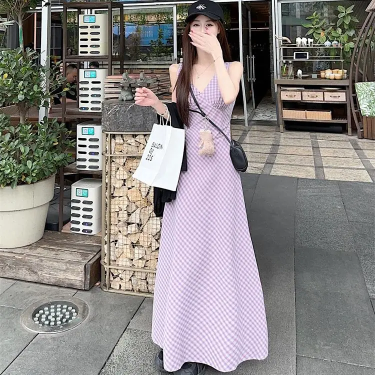 POPO.INFO Sleeveless Dress Women's-3