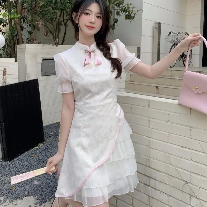 POPO.INFO Short Sleeved Dress Women's-5