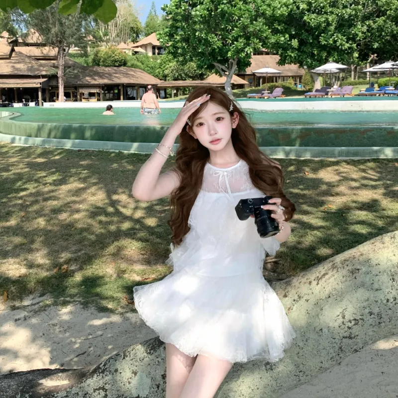 POPO.INFO Two Piece Skirt Sets Women's-2