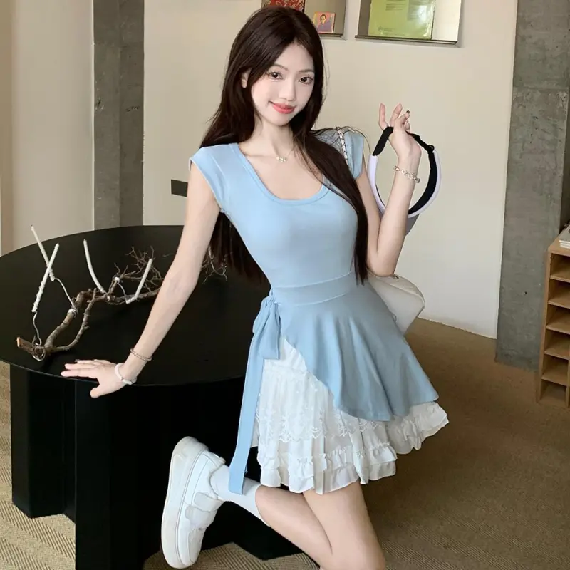 POPO.INFO Two Piece Skirt Sets Women's-5