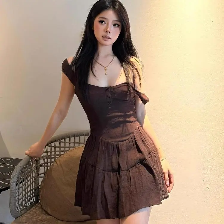 POPO.INFO Sleeveless Dress Women's-2
