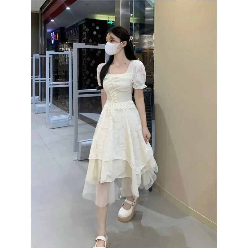 POPO.INFO Short Sleeved Dress Women's-5