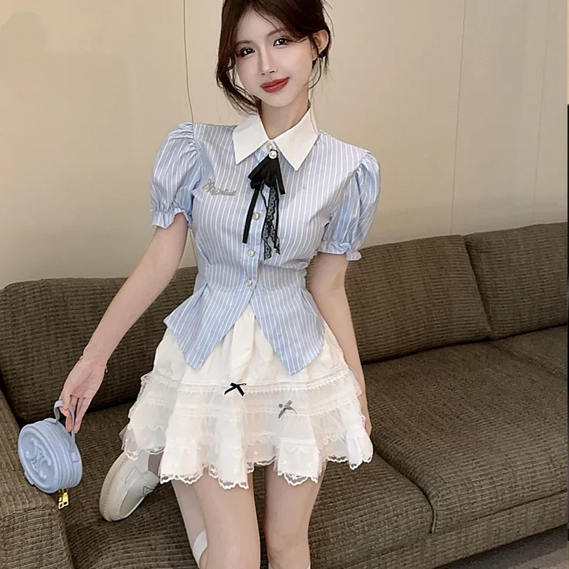 POPO.INFO Two Piece Skirt Sets Women's-5