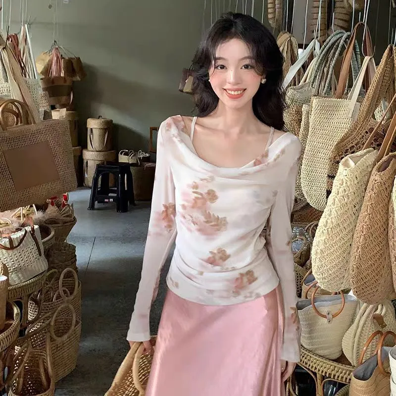 POPO.INFO Chiffon Shirts Women's-5
