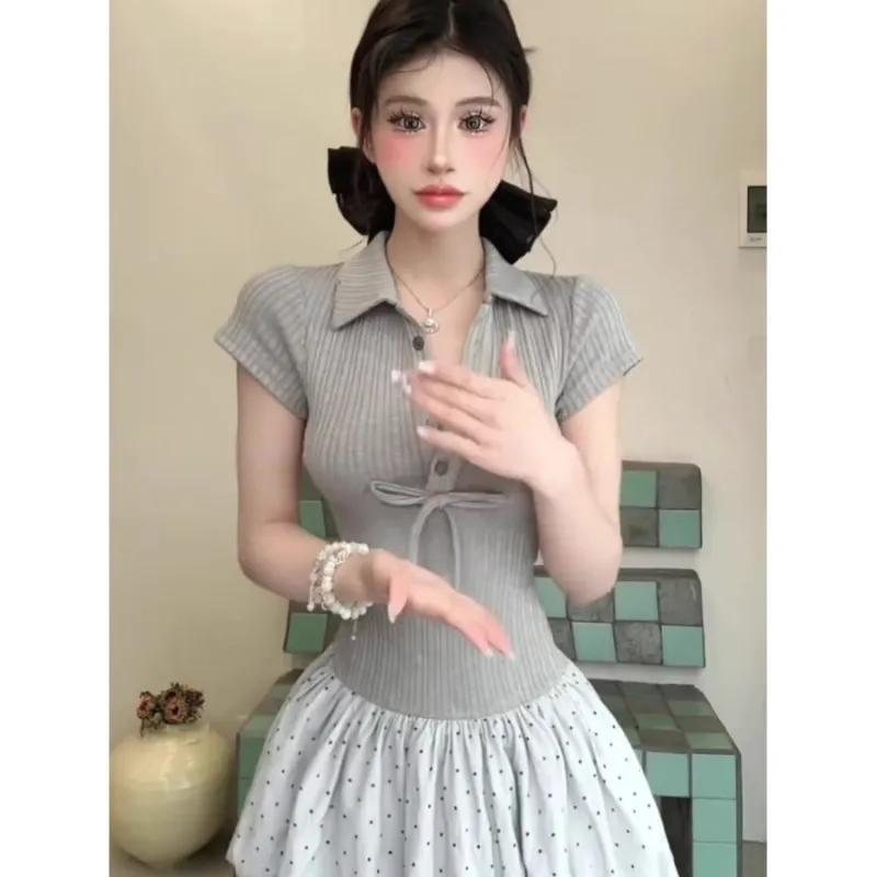POPO.INFO Short Sleeved Dress Women's-4
