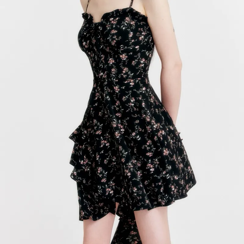 POPO.INFO Slip Dresses Women's Black-2