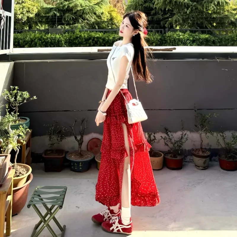 POPO.INFO Two Piece Skirt Sets Women's-2