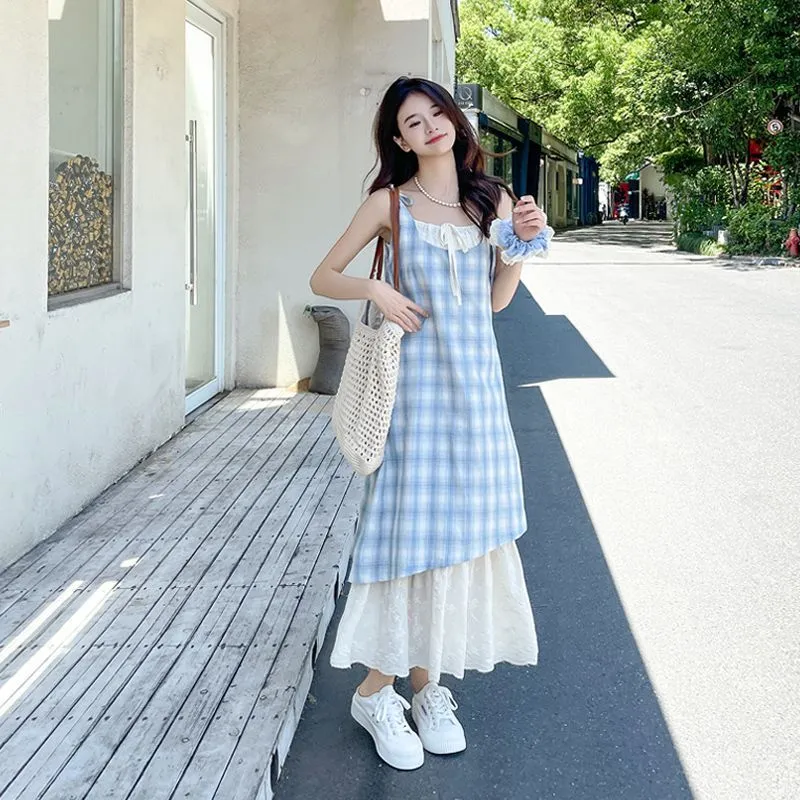 POPO.INFO Slip Dresses Women's-4