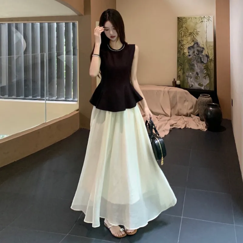 POPO.INFO Two Piece Skirt Sets Women's-2