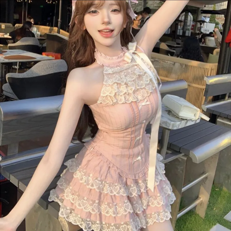 POPO.INFO Two Piece Skirt Sets Women's-3