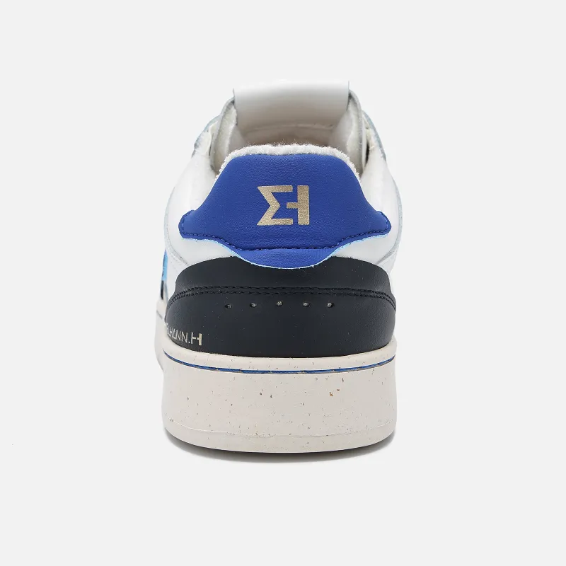 ELHANN.H Shock Absorbers Low Top Casual Shoes Women's White-2