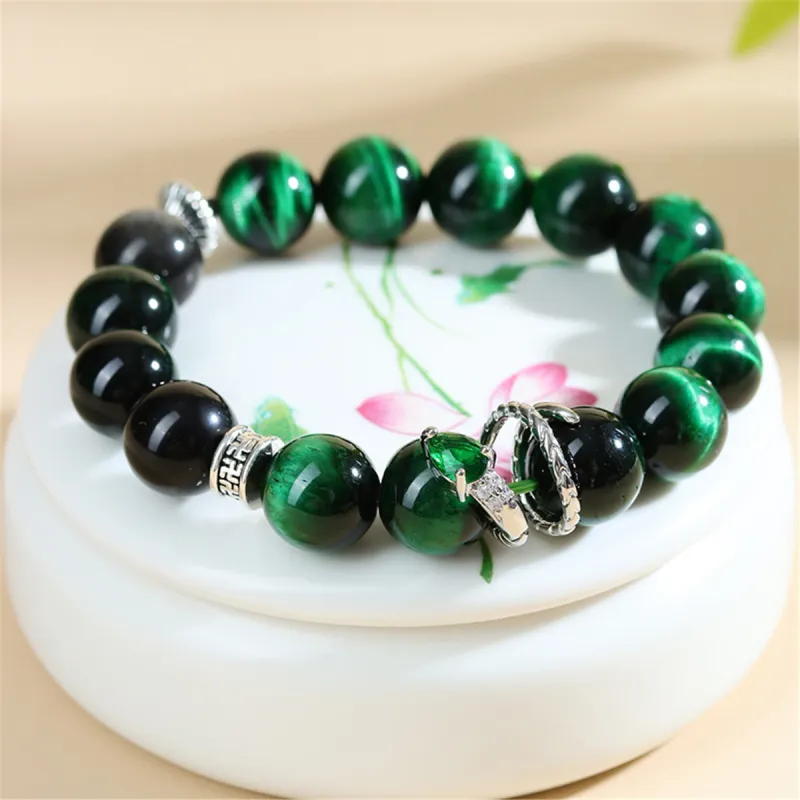 Full House Tiger's Eye Stone Bracelets Unisex-6