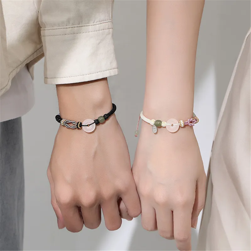 Full House Bracelets White Jade Unisex-6