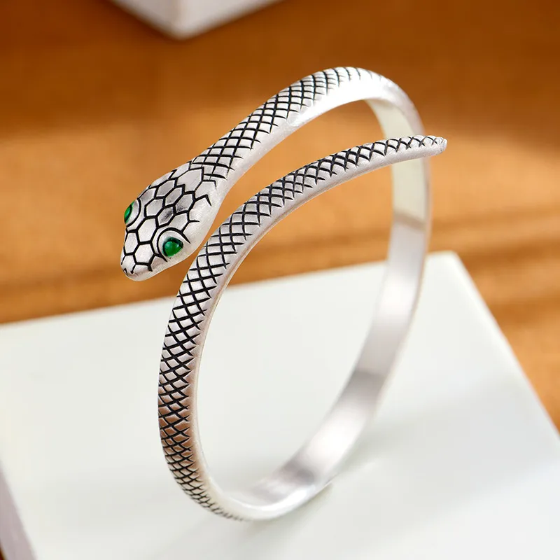 Wear The Silver Foot Silver 990 Bangles Women's-6