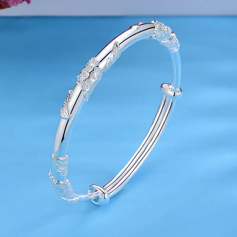 Wear The Silver 999 Fine Silver Bangles Women's-1