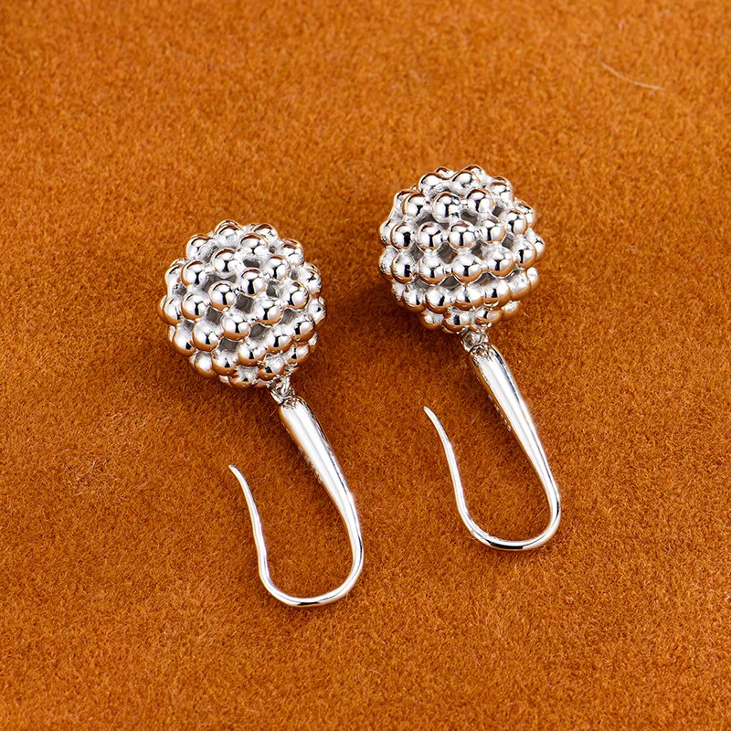 Wear The Silver 999 Fine Silver Earrings Women's-4