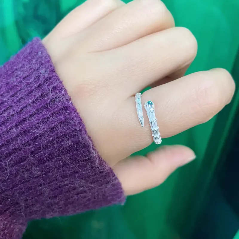 Wear The Silver Foot Silver 990 Rings Women's-1