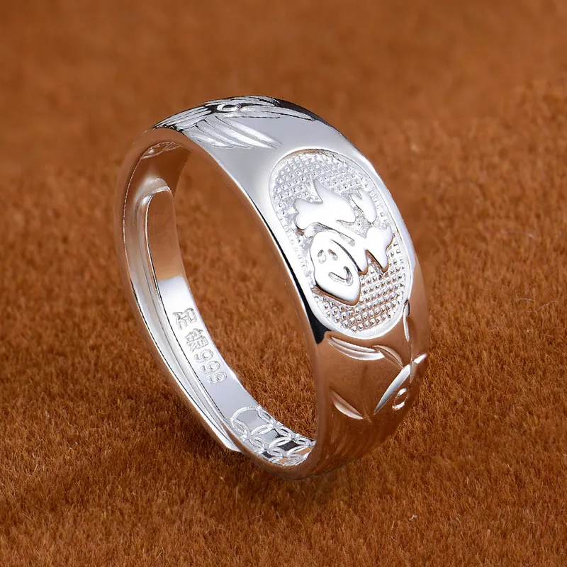 Wear The Silver 999 Fine Silver Rings Women's-2